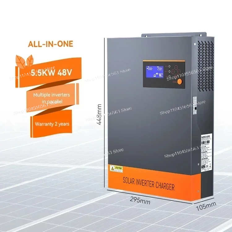Inwerter solarny hybrydowy 5,5 – Hybrid Solar Inverter 5.5Kw Mppt 48V recenzja i cena