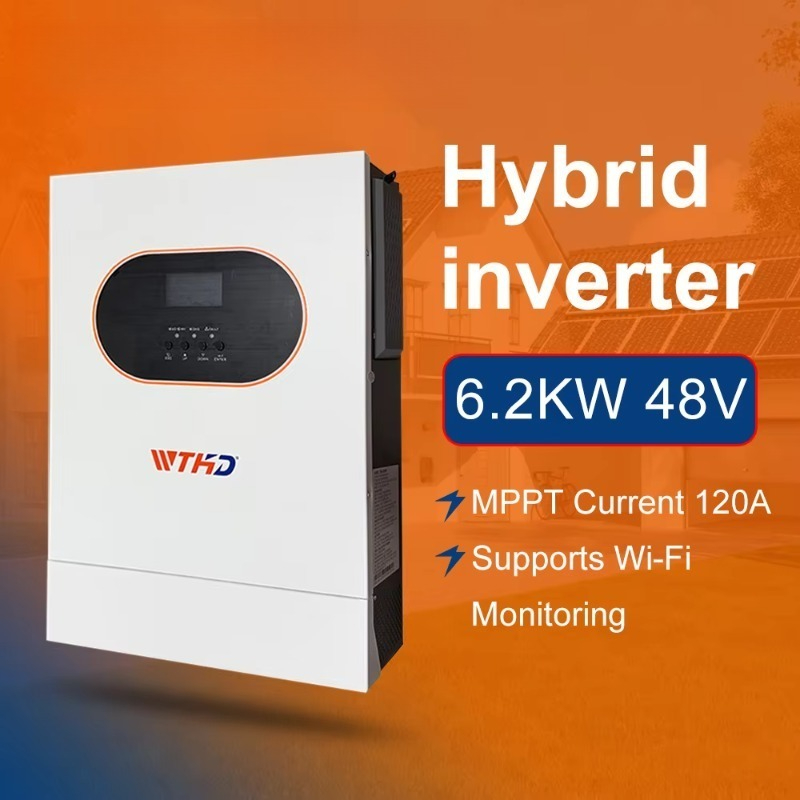 6.2KW Jednofazowy Inwerter Sol – Off Grid Solar Inverter 48V 6000W recenzja i cena