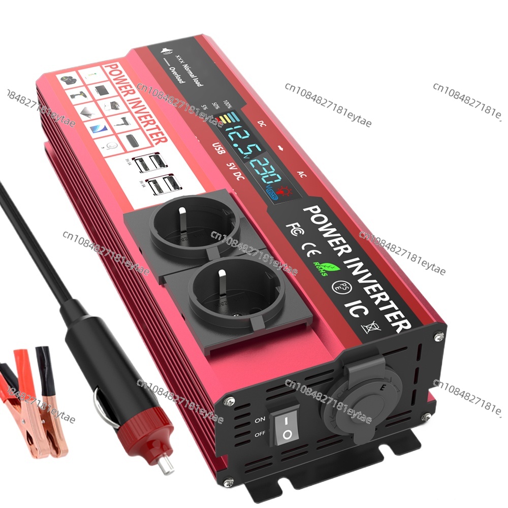 Przetwornica napięcia 12V na 2 – Power Inverter 12V 220V 4000W Continuous recenzja i cena