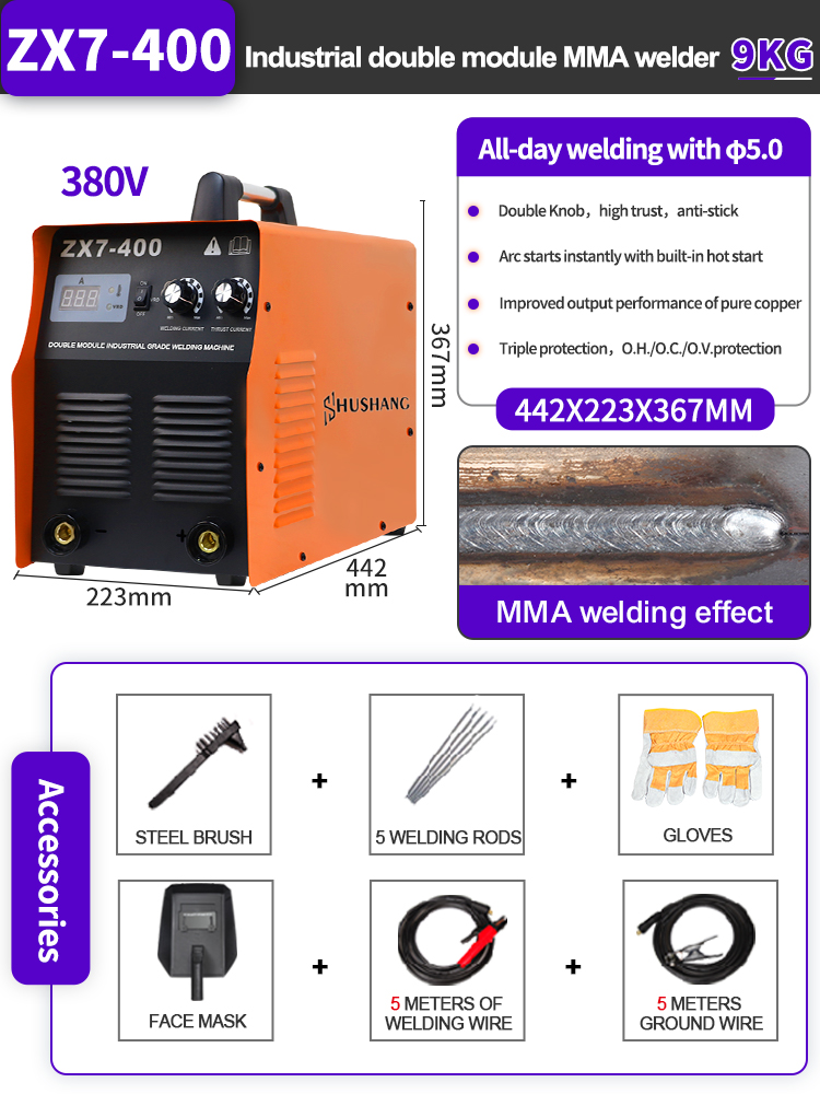Spawarki przemysłowe MMA 300A  – Inverter Welding Machine Igbt 300A recenzja i cena