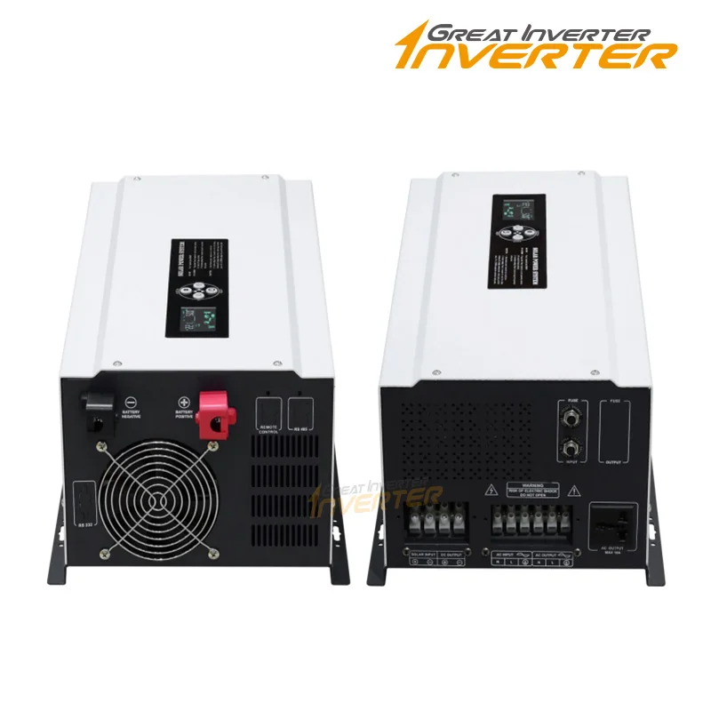 Hybrydowy falownik solarny 5KW – Toroidal Transformer Inverter 5000W recenzja i cena