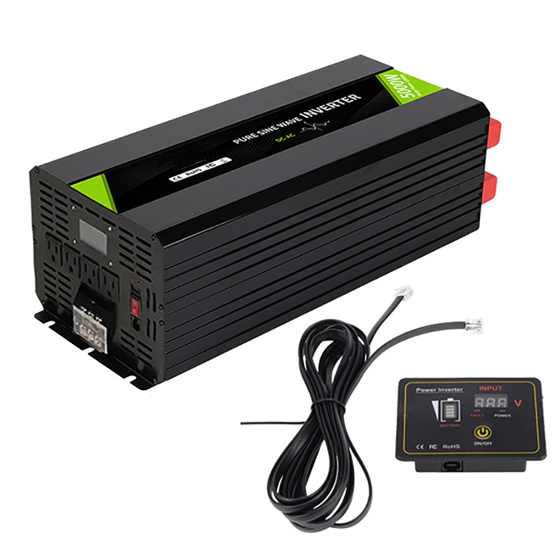Myami 5000W 12V 24V 48V DC na  – Pure Sine Wave Inverter 5000W 48V 220V recenzja i cena