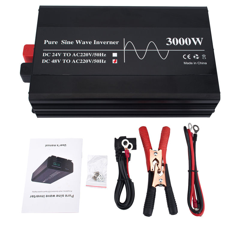 3000W 12V 24V 48V Off inwerter – Lifepo4 Solar Inverter 24V 3000W recenzja i cena