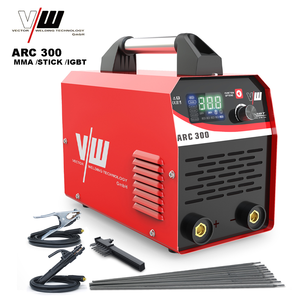 VECTOR 300A Ręczna spawarka MM – Inverter Welding Machine Igbt 300A recenzja i cena