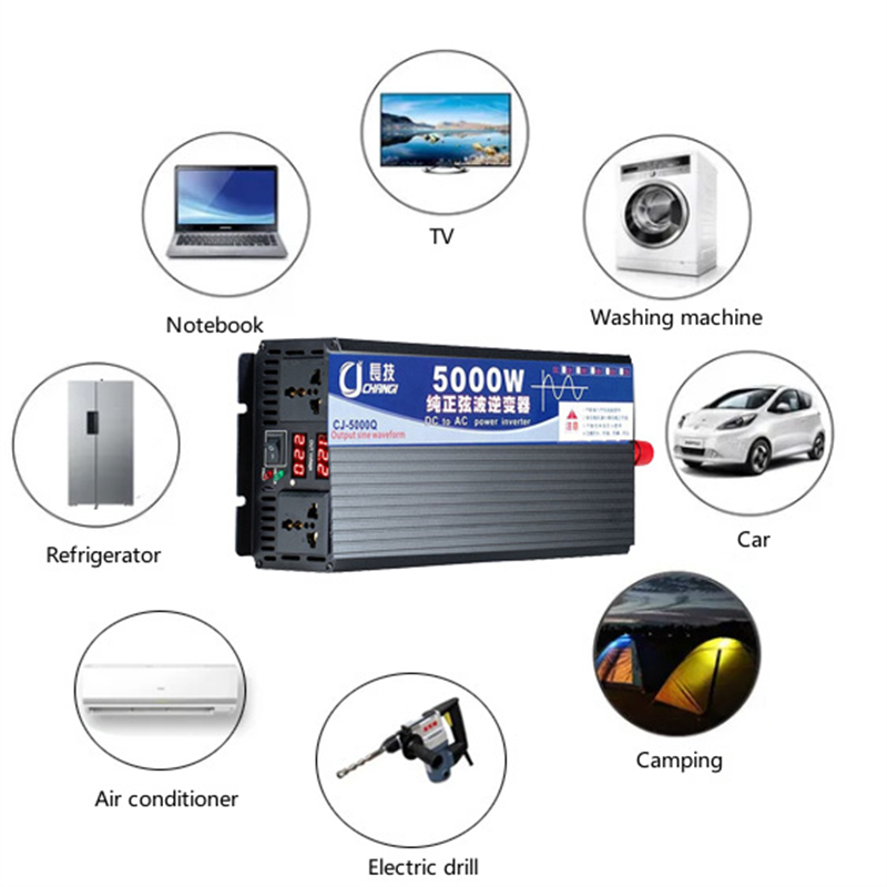4000W/5000W/5500W/3000W falown – Inverter Pure Sine Wave 60Hz 120V 3000W recenzja i cena