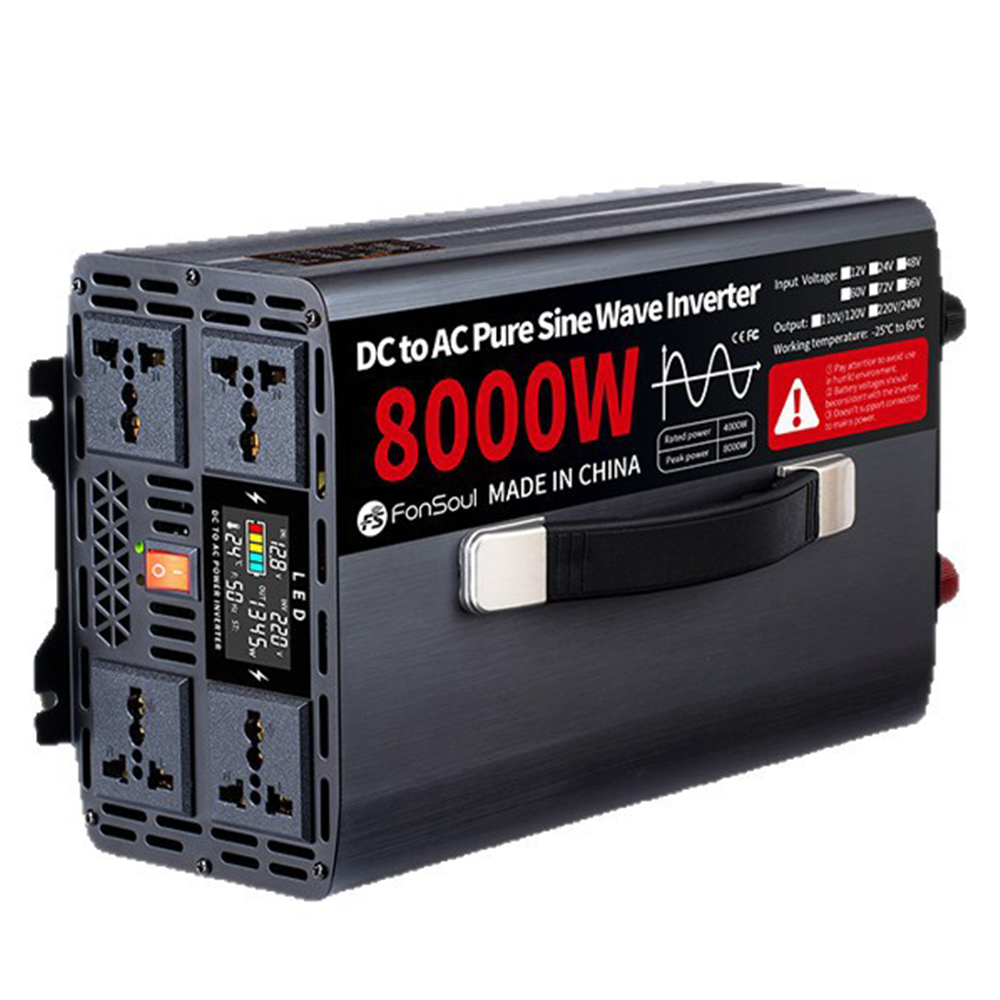Inwerter Off Grid z czystą sin – Pure Sine Wave Inverter 5000W 48V 220V recenzja i cena