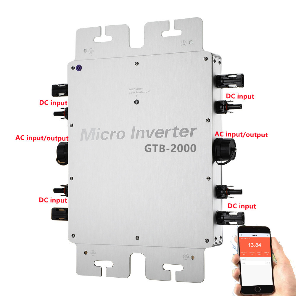 2000W 2400W 2800W Mikroinwerte – Grid Tie Inverter Limiter 2000W recenzja i cena