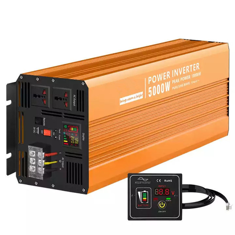Inwerter solarny czystej sinus – Pure Sine Wave Inverter 5000W 48V 220V recenzja i cena
