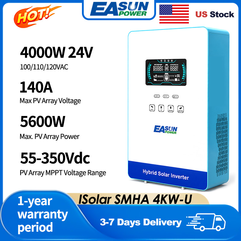 EASUN POWER 4KW 110V Off Grid  – Grid Tie Inverter Limiter 2000W recenzja i cena