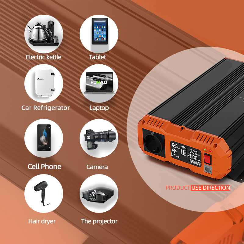 FCHAO 4000W Inwerter czystej f – Power Inverter 12V 220V 4000W Continuous recenzja i cena