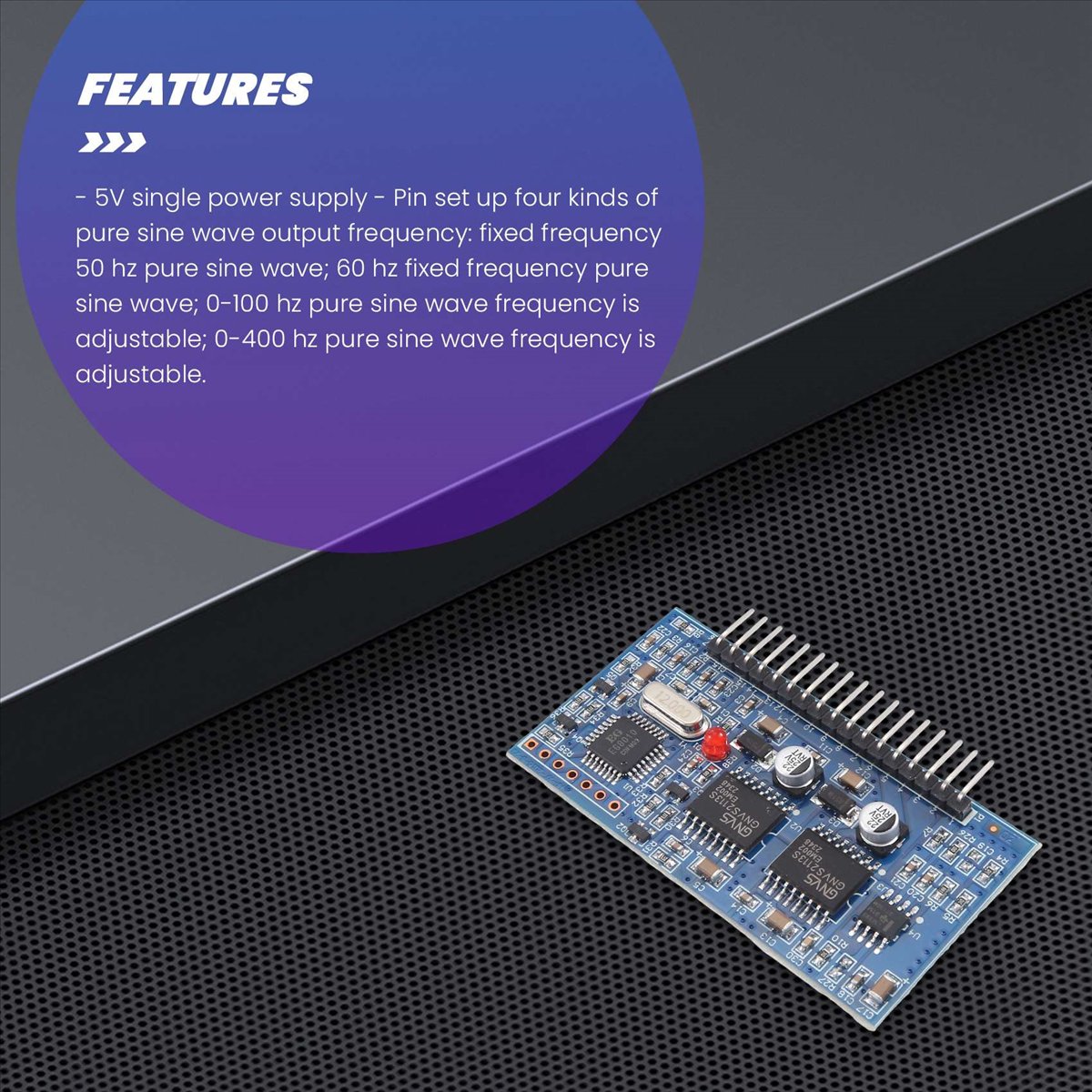 Płytka sterująca falownikiem s – Egs002 Pure Sine Wave Inverter Driver Board recenzja i cena
