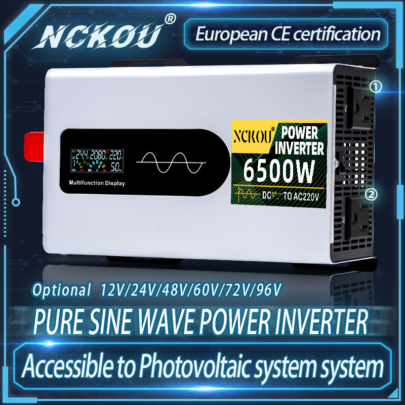 Inversor 12v 24v 48v 72v Para  – Pure Sine Wave Inverter 5000W 48V 220V recenzja i cena