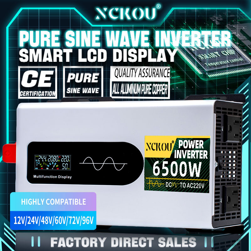 Inversor 12v 24v 48v 72v Para  – Pure Sine Wave Inverter 5000W 48V 220V recenzja i cena