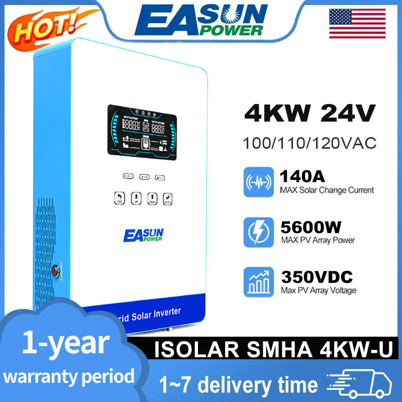 EASUN POWER 4000W 110V Off Gri – Grid Tie Inverter Limiter 2000W recenzja i cena