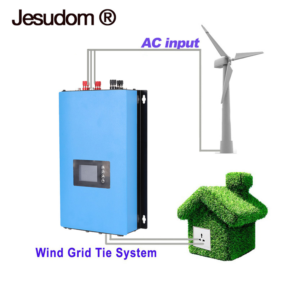 Inwerter sieciowy Jesudom Wind – Grid Tie Inverter Limiter 2000W recenzja i cena
