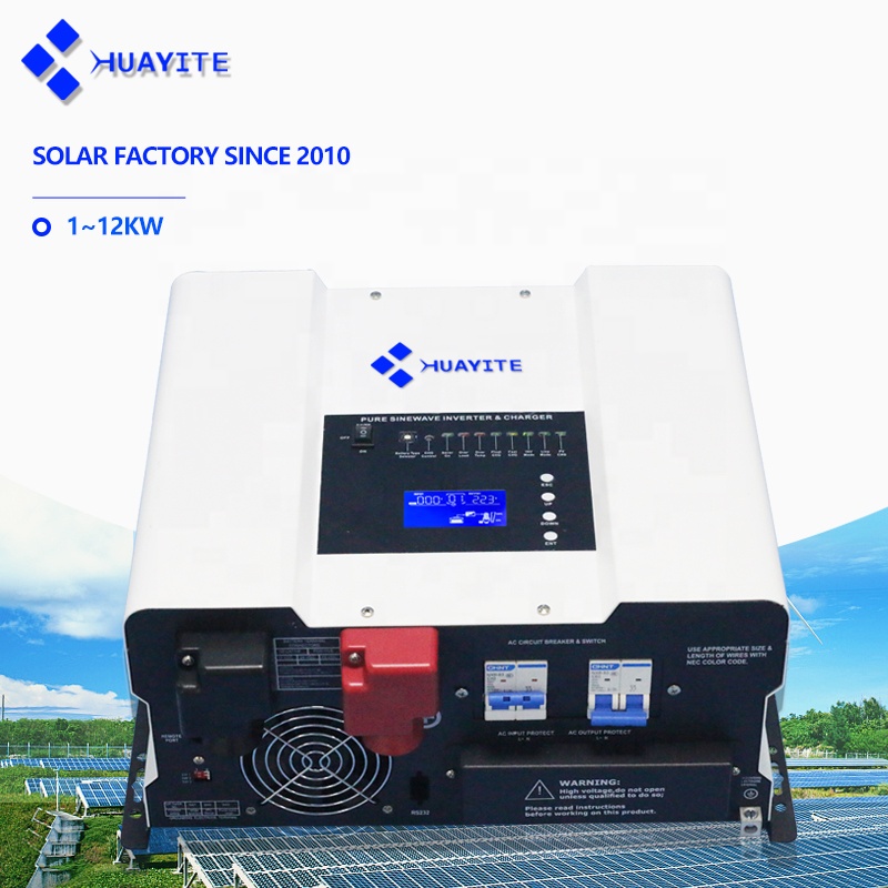 Inwerter solarny hybrydowy off – Off Grid Solar Inverter 48V 6000W recenzja i cena
