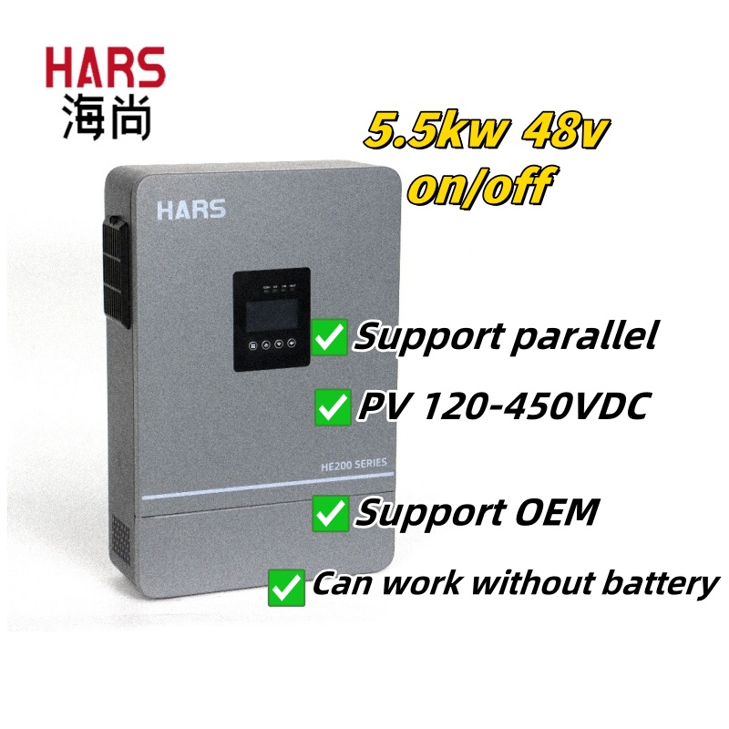 Najlepszy inwerter solarny hyb – Hybrid Solar Inverter 5.5Kw Mppt 48V recenzja i cena