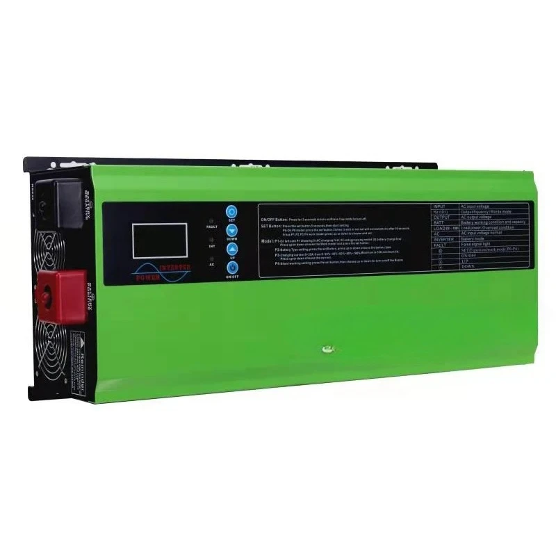 Falowniki i konwertery solarne – Off Grid Solar Inverter 48V 6000W recenzja i cena